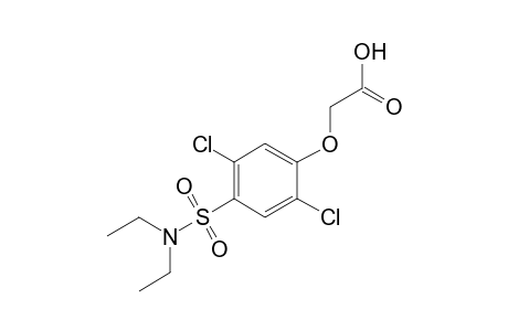 [2,5-dichloro-4-(diethylsulfamoyl)phenoxy]acetic acid