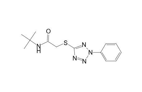 N-tert-Butyl-2-(2-phenyl-2H-tetrazol-5-ylsulfanyl)-acetamide