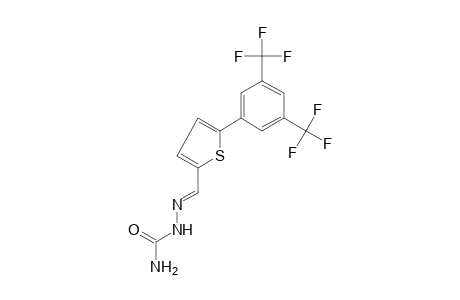 1-[5-(alpha,alpha,alpha,alpha',alpha',alpha'-HEXAFLUORO-3,5-XYLYL)-2-THENYLIDENE]SEMICARBAZIDE