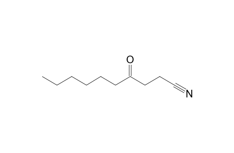 4-Oxodecanenitrile