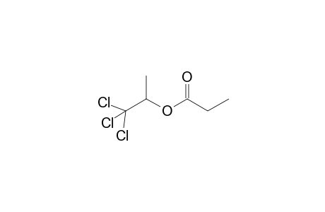 Propanoic acid, 2,2,2-trichloro-1-methylethyl ester