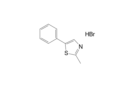 2-methyl-5-phenylthiazole, hydrobromide