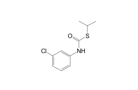 m-chlorothiocarbanilic acid, S-isopropyl ester