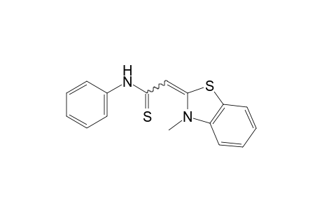 2-(3-Methyl-2-benzothiazolinylidene)thioacetanilide