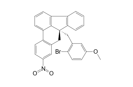 7b,8-Dihydro-8a-[(2-bromo-5-methoxyphenyl)methyl]-10-nitrobenz[e]acephenanathrylene