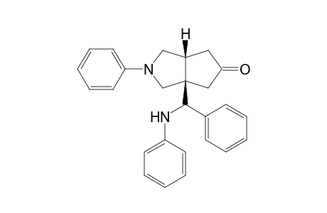 cis-3-Phenyl-1-[phenyl-(N-phenylamino)methyl]-3-azabicyclo[3.3.0]octan-7-one