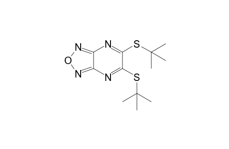 5,6-Bis(tert-butylthio)[1,2,5]oxadiazolo[3,4-b]pyrazine