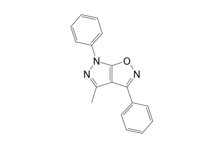 3,6-DIPHENYL-4-METHYL-6H-PYRAZOLO-[4,3-D]-ISOXAZOLE