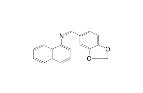 Naphthalen-1-yl amine, N-(benzo[1,3]dioxo-5-ylmethylene)-