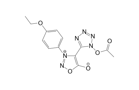 1-Acetoxy-5-[3-(4'-Ethoxyphenyl)sydnon-4-yl]tetrazole