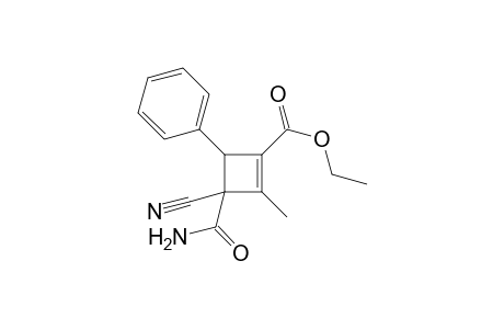 Ethyl 3-cyano-3-amido-2-methyl-4-phenylcyclobutene-1-carboxylate isomer