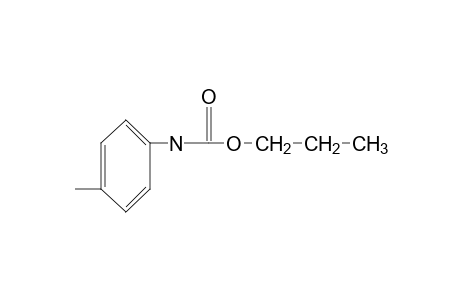 p-methylcarbanilic acid, propyl ester