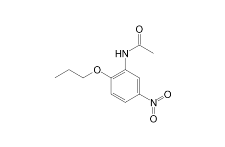 Acetamide, N-(3-nitro-6-propoxyphenyl)