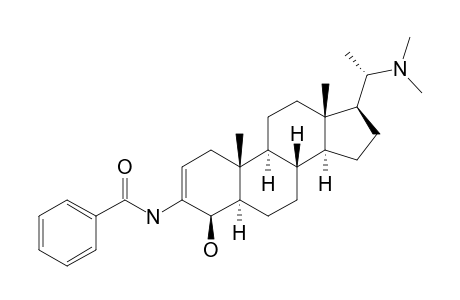 N-[(4R,5R,8S,9S,10R,13S,14S,17S)-17-[(1S)-1-(dimethylamino)ethyl]-10,13-dimethyl-4-oxidanyl-4,5,6,7,8,9,11,12,14,15,16,17-dodecahydro-1H-cyclopenta[a]phenanthren-3-yl]benzamide