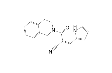 (2Z)-2-(3,4-dihydro-2(1H)-isoquinolinylcarbonyl)-3-(1H-pyrrol-2-yl)-2-propenenitrile