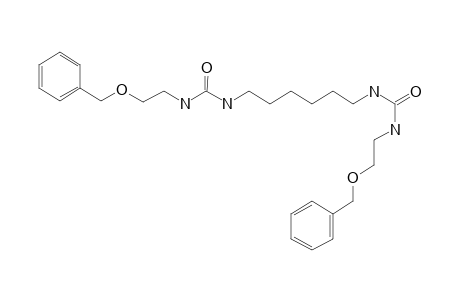 1-(2-Benzoxyethyl)-3-[6-(2-benzoxyethylcarbamoylamino)hexyl]urea