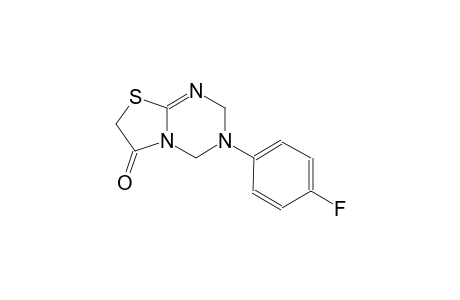 3-(4-fluorophenyl)-3,4-dihydro-2H-[1,3]thiazolo[3,2-a][1,3,5]triazin-6(7H)-one