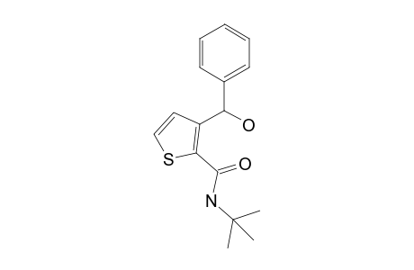 Phenyl-[3-(2-(N-tert-butylcarbomyl)thienyl)]methanol