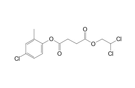 Succinic acid, 2,2-dichloroethyl 4-chloro-2-methylphenyl ester