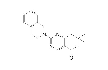 2-(3,4-dihydro-2(1H)-isoquinolinyl)-7,7-dimethyl-7,8-dihydro-5(6H)-quinazolinone