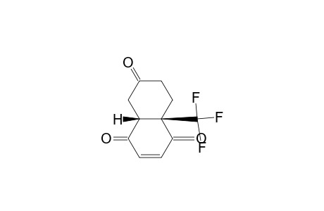 (4aR,8aR)-8a-(trifluoromethyl)-4a,5,7,8-tetrahydronaphthalene-1,4,6-trione