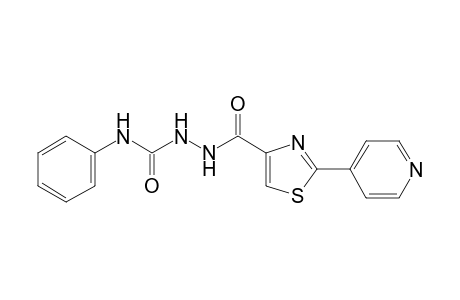 4-phenyl-1-{[2-(4-pyridyl)-4-thiazolyl]carbonyl}semicarbazide