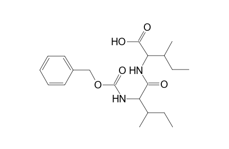 isoleucine, N-[3-methyl-1-oxo-2-[[(phenylmethoxy)carbonyl]amino]pentyl]-