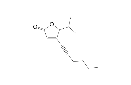 4-(Hex-1-yn-1-yl)-5-isopropylfuran-2(5H)-one