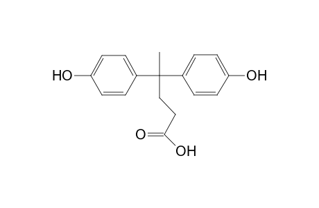 4,4-bis(p-hydroxyphenyl)valeric acid