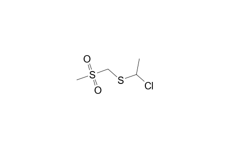 [(1-Chloroethyl)sulfanyl]methyl methyl sulfone