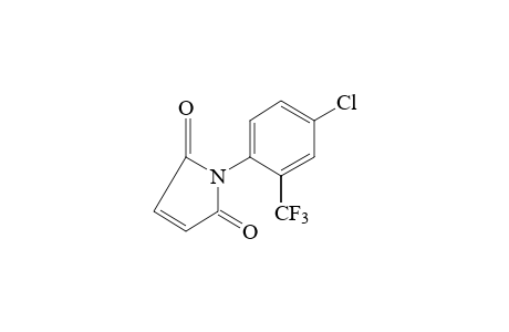 N-(4-chloro-alpha,alpha,alpha-trifluoro-o-tolyl)maleimide