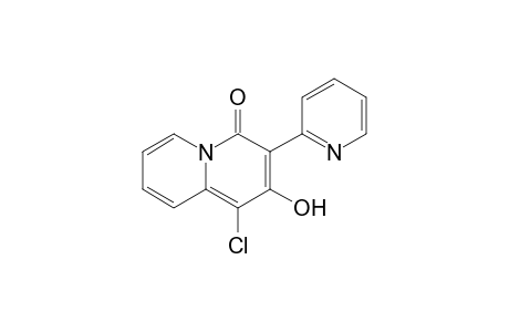 1-Chloro-2-hydroxy-3-(2'-pyridyl)-4H-quinolizin-4-one