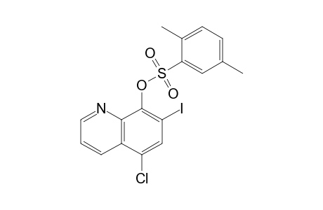 5-chloro-7-iodo-8-quinolinol, 2,5-xylenesulfonate(ester)