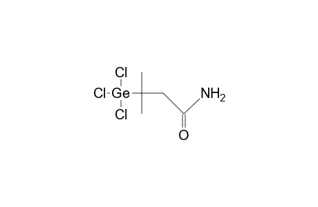 3-Methyl-3-(trichlorogermyl)-butyramide