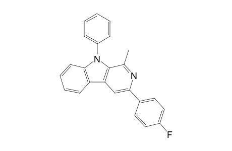 3-(4-fluorophenyl)-1-methyl-9-phenyl-9H-pyrido[3,4-b]indole