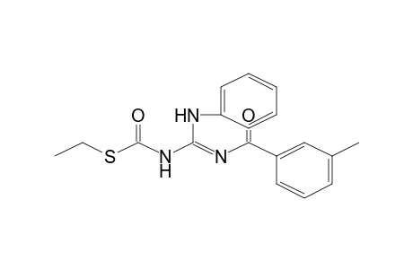 S-Ethyl (Z)-[(3-methylbenzoyl)amino](phenylimino)methylthiocarbamate