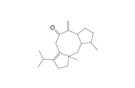 Cyclopenta[a,d]cycloocten-5-one, 1,2,3,3a,4,5,6,8,9,9a,10,10a-dodecahydro-7-(1-methylethyl)-1,9a-dimethyl-4-methylene