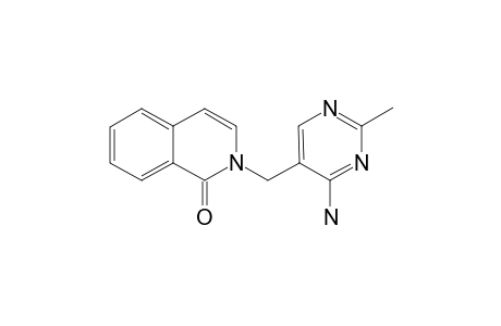 2-[4-AMINO-(2-METHYLPYRIMIDINE-5-YL)-METHYL]-ISOQUINOLIN-1(2H)-ONE