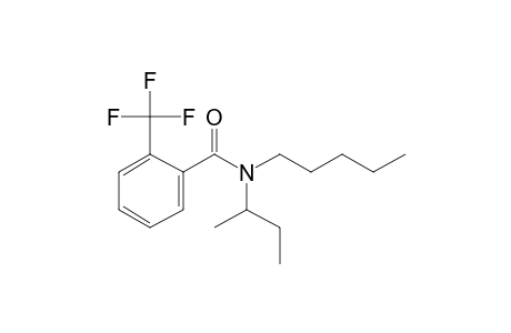 Benzamide, 2-trifluoromethyl-N-(2-butyl)-N-pentyl-