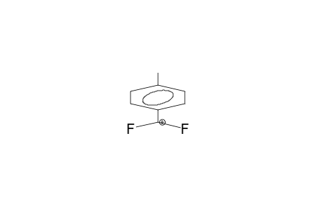 ALPHA,ALPHA-DIFLUORO(PARA-TOLYL)CARBENIUM CATION