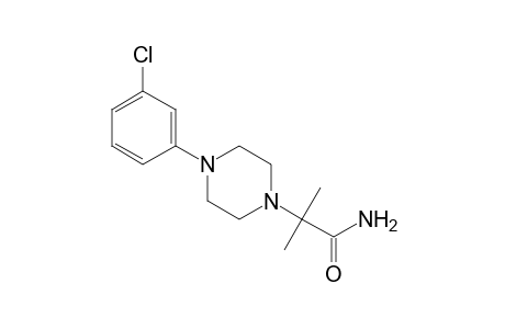 4-(m-CHLOROPHENYL)-alpha,alpha-DIMETHYL-1-PIPERAZINEACETAMIDE