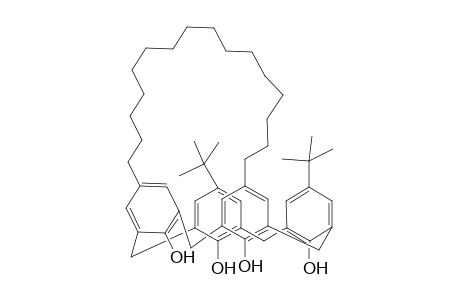 11,23-di-tert-5,17-hexadecano-25,26,27,28-tetrahydroxycalix[4]arene