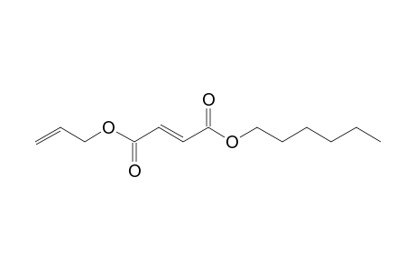 Fumaric acid, allyl hexyl ester