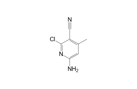 6-AMINO-2-CHLORO-4-METHYL-3-PYRIDIN-CARBONITRILE