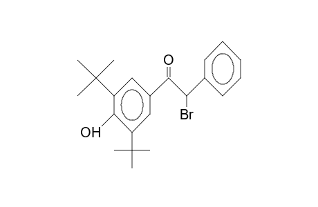 2-Bromo-3',5'-di-tert-butyl-4'-hydroxy-2-phenyl-acetophenone