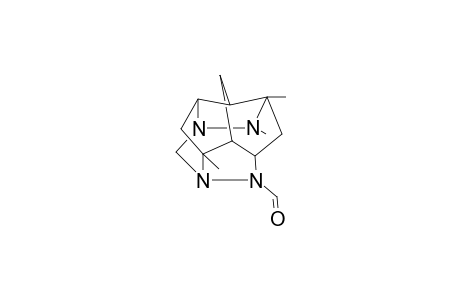 6,11,12-TRIMETHYL-1,7,8,12-TETRA-AZAPENTACYCLO-[5.5.1.1(2,6).0(3,11).0(5,9)]-TETRADECANE-8-CARBALDEHYDE