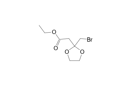 (2-Bromomethyl-[1,3]dioxolan-2-yl)-acetic acid, ethyl ester