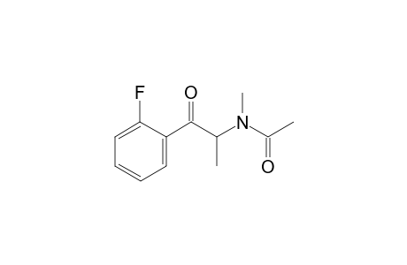 N-(1-(2-fluorophenyl)-1-oxopropan-2-yl)-N-methylacetamide