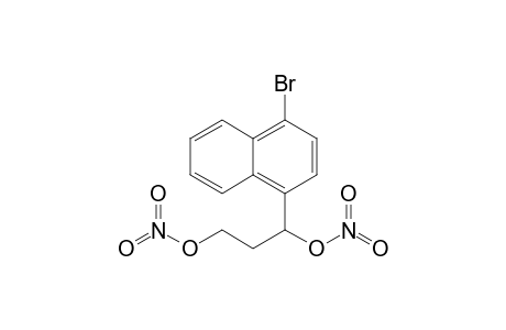 1-(4-Bromonaphthyl)propane-1,3-diyl dinitrate