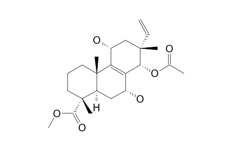 METHYL-14-ALPHA-ACETOXY-7-ALPHA,11-ALPHA-DIHYDROXY-8,15-ISO-PIMARADIEN-18-OATE